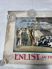 1917 G  Wright Follow The Boys In Blue For Home And Country Navy Poster