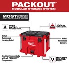 Milwaukee 48-22-8429 Packout Xl Heavy Duty Tool Box W  Organizer Tray