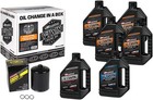 Maxima Evolution Big Twin Mineral Oil Change Kit With Black Filter Motorcycle
