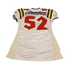 Joe Cummings Orlando Rage 2001 Game Used Away Jersey Size 50  2