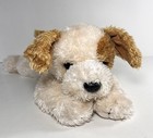 Ty Classic Plush - Scraps The Dog 16 Inch Stuffed Animal 2001  Light Brown cream