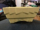 Cookson American Art Pottery Cp 2808 Usa Yellow Rectangular Footed Planter Box