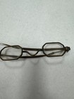 Rare Antique 19th Century Octagon Eyeglasses With Case - Telescoping 