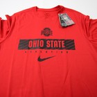  Ohio State Buckeyes Nike Dri-fit Short Sleeve Shirt Men s New With Tags M