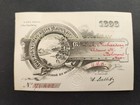 1898 Antique French Bicycle Club Member Id Card W Photo Belmont Ma Richardson