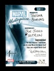 2014 Marvel Masterpieces Ultron Art Sketch Card 1 1 Tressina Bowling Auto