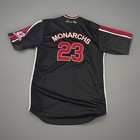 Nlbm Negro American League Baseball Museum Commemorative Black Jersey Size Xl