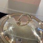 Vintage Silver Plated 10 Inch Footed Casserole Dish With Lid