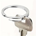 2pc Stainless Steel 30mm Flat Key Rings Silver Key Chain Split Key Ring 1 2 