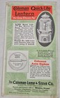Vintage Coleman Camp Stoves   Lantern Brochure 