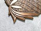 Vtg Mcm 12    Wood Pineapple Tiki Hawaii Wall Plaque Kitchen Trivet Swinger Art