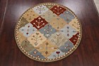 Stylish Living Room Round Rug 8x8 Ft Luxurious Hand-tufted Wool Round Rug