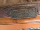 Vtg Hamilton Letterpress Cabinet Drawer Wood 32x16-1 2x1-1 2 original 