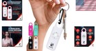Siren Self-defense Alarm - 130 Db Keychain Safety Alarm For All Ages - White