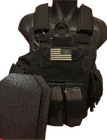 Tactical Vest Plate Carrier- Black Multicam Coyote Od Fde Armor Plates Available