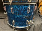 Vintage Rogers Holiday 14x20 Bass Drum-blue Onyx Pearl
