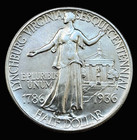 Us 1936 Lynchburg Virginia Sesquicentennial Commemorative Silver Half Dollar Bu