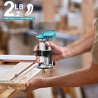 Cordless Compact Router For Makita 18v Battery  bare Tool   6 Variable Speeds Ro