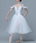 Adult Ballet Tutu Dress Dance Performance Romantic Costume Stage Dress Dancewear