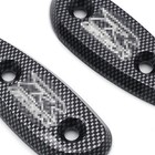 Mirror Block Off Base Plates For Suzuki Gsxr 600 750 1000 Gsx-r 2001-2004 Carbon