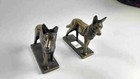 German Shepard Cast Bronze Statue Bookends
