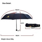 Biohazard Umbrella Corporation Resident Evil Black Waterproof Folding  a