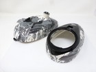 Dye Rotor V3 Liquid Gray Graphic Top   Bottom Shell Kit Paintball Loader Hopper