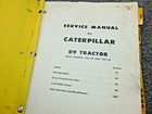 Factory Cat Caterpillar D9 Crawler Dozer Tractor 18a 19a Service Repair Manual