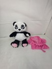 Build A Bear Gwen Stefani Harajuku Hugs Panda 17  Plush Black   Pink Stuffed Toy