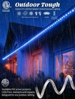 Assorted Sizes Blue Led Rope Lighting Thick Outdoor Christmas Xmas Tree