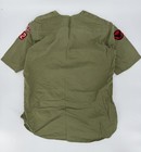 Vintage Boy Scouts Of Bsa Youth Small Button Shirt Usa Made Short Sleeve