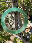 58mm Natural Green Quartz Bangle