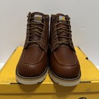 Carhartt Men s Soft Toe 6  Waterproof Wedge Boot Sz 12 M Brown New W  Box Work