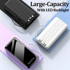 900000mah Usb Fast External Portable Power Bank Charger Niffpd  purple 