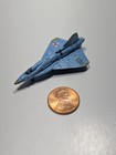 Kenner Mega Force Triax Fighter Bomber Airplane Jet 1989 Die-cast Kpt89 R3 Blue