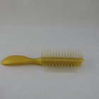 Vintage Half Round Hair Brush Nylon Bristle Old Stock Mohawk Usa 8 
