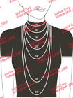 Personalized  3d Double Script Name Plate Necklace   Any Name  Us Seller 