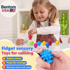 Sensory Fidget Toys Kids Adults  16 Pack Textured Suction Toy - Sensory Toys For