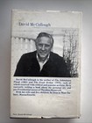 The Path Between The Seas  Panama Canal   David Mccullough   1977  Hc dj