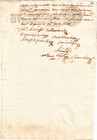 Spain 1770 Document Stamped Paper During The Reign Of Carlos Iii  6482 