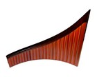 Left Hand Pan Flute  22 Pipes  Left Handed Alto Pan Flute   Soft Case