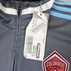 Adidas Colorado Rapids Mls Soccer Track Jacket Mens L Gray Team Issued Nwt