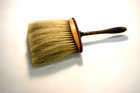 Rare Shaker Mid-late 19th C  Antique Hand-turned Hardwood Horsehair Hat Brush