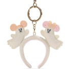 Disney Parks Mickey   Minnie Mouse Cutie Ghost Plush Keychain Bag Charm