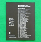 Queens Of The Stone Age Label Promo Sticker 2000 Interscope Ozzfest Tour Kyuss