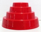Devo Red Energy Power Dome Plastic Hat New Wave Whip It Good