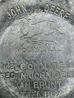 Vintage John Deere Tray Sample Of Material  Ships Free In The Usa 