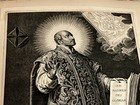 Antique 17th Century Engraving Of Ignatius