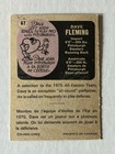 1971 O-pee-chee Cfl Dave Fleming Hamilton Tiger Cats 67