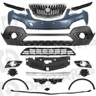 For Buick Encore 2013-2016 Front Bumper Cover Grille Fog Light Bezel Bracket Kit
